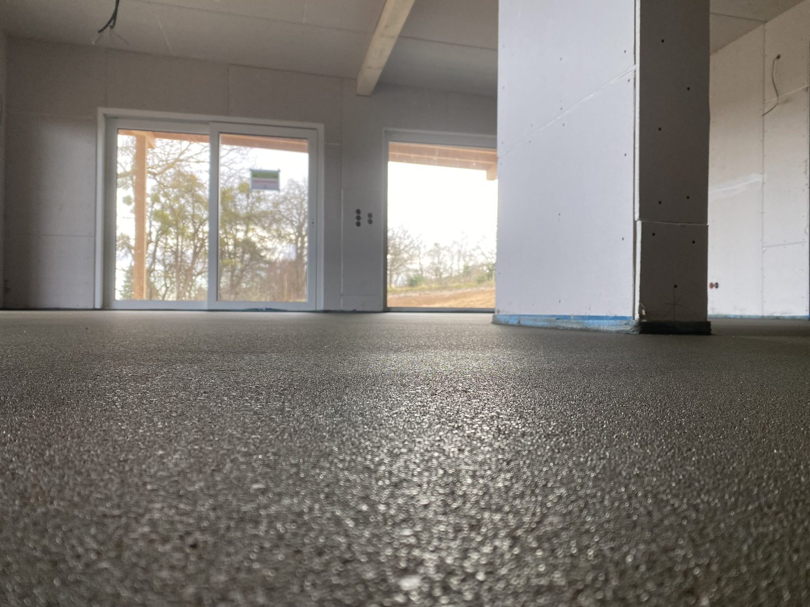 Estrichverlegung in der Steiermark