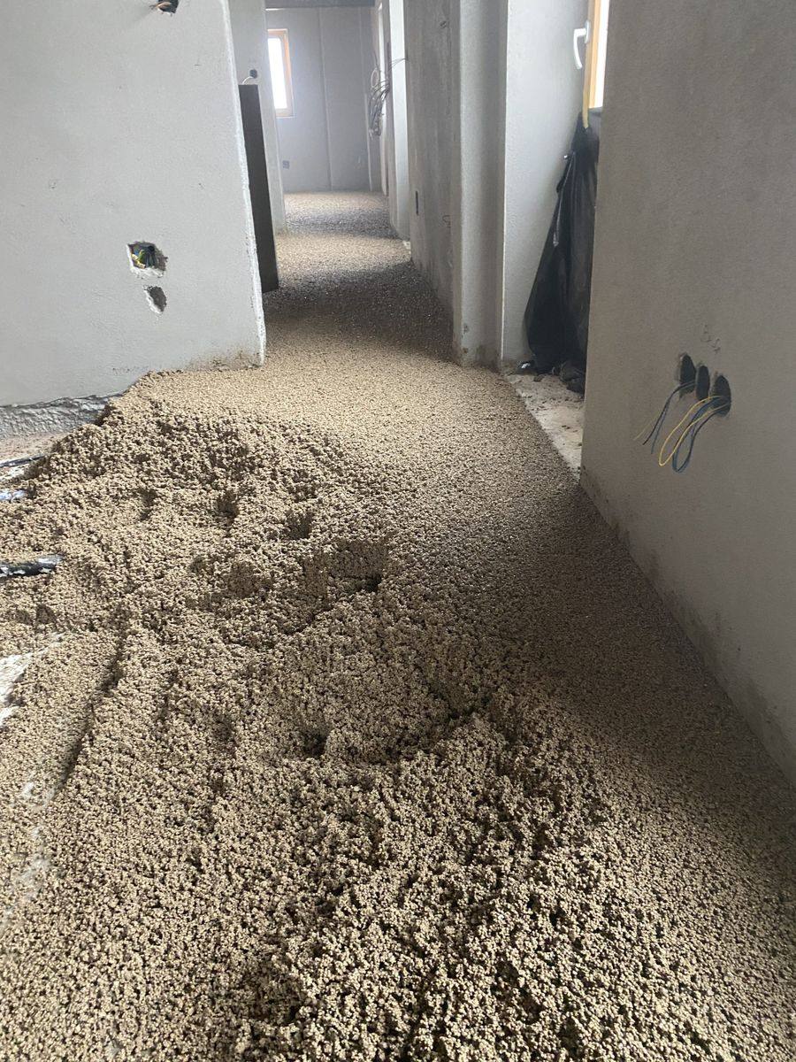 Perlite Sch&uuml;ttung