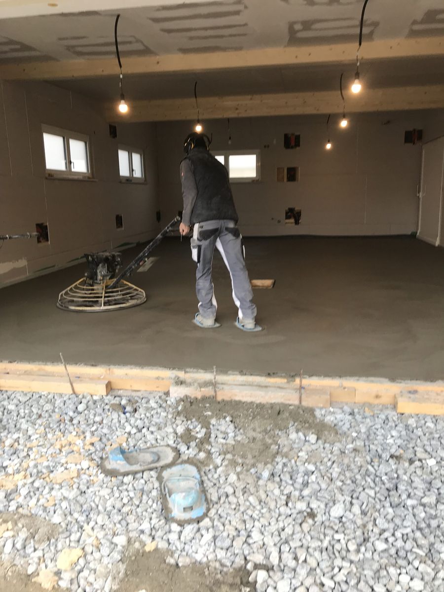 Produktionshalle Boden