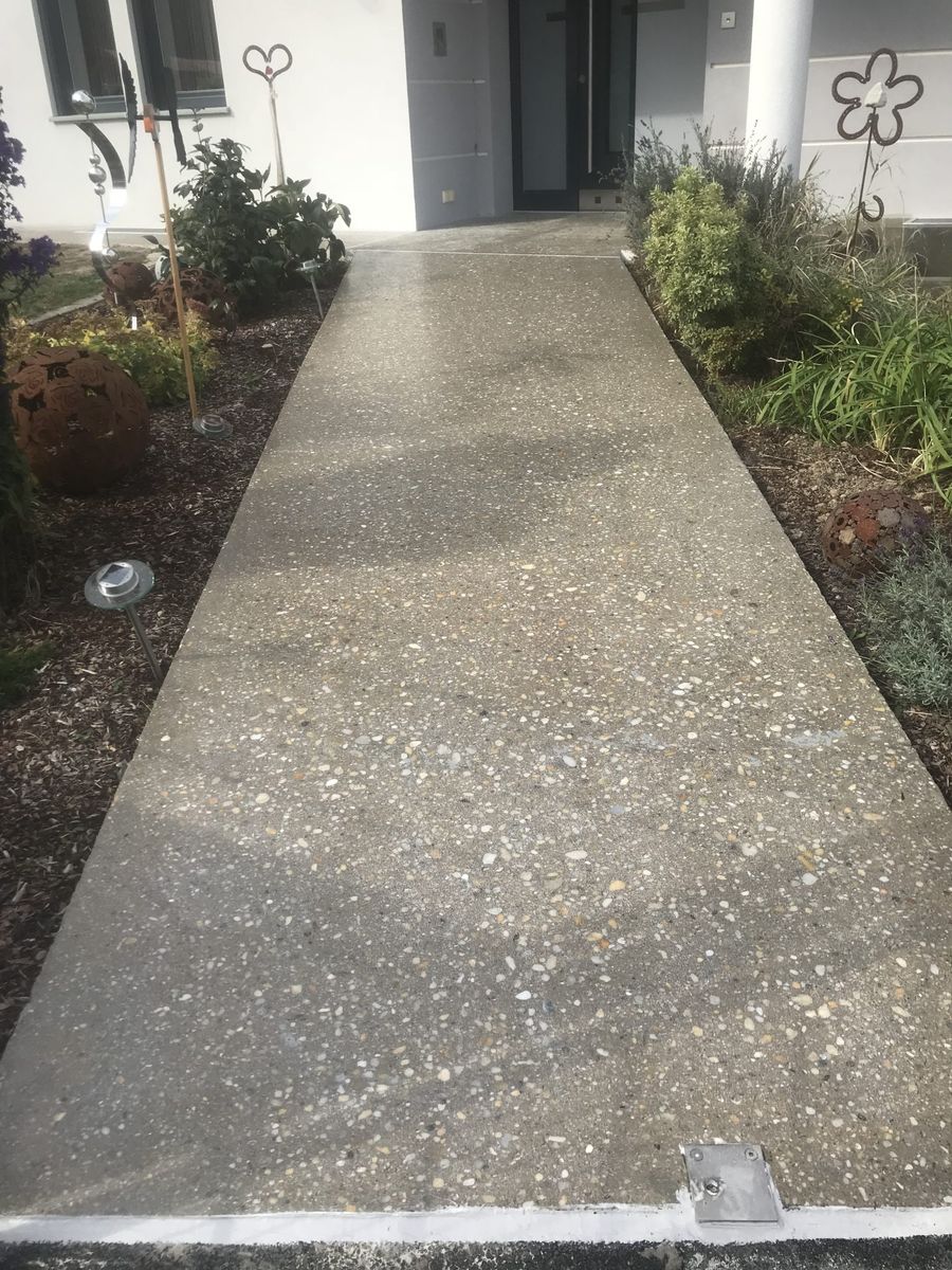 Sichtestrich geschliffen