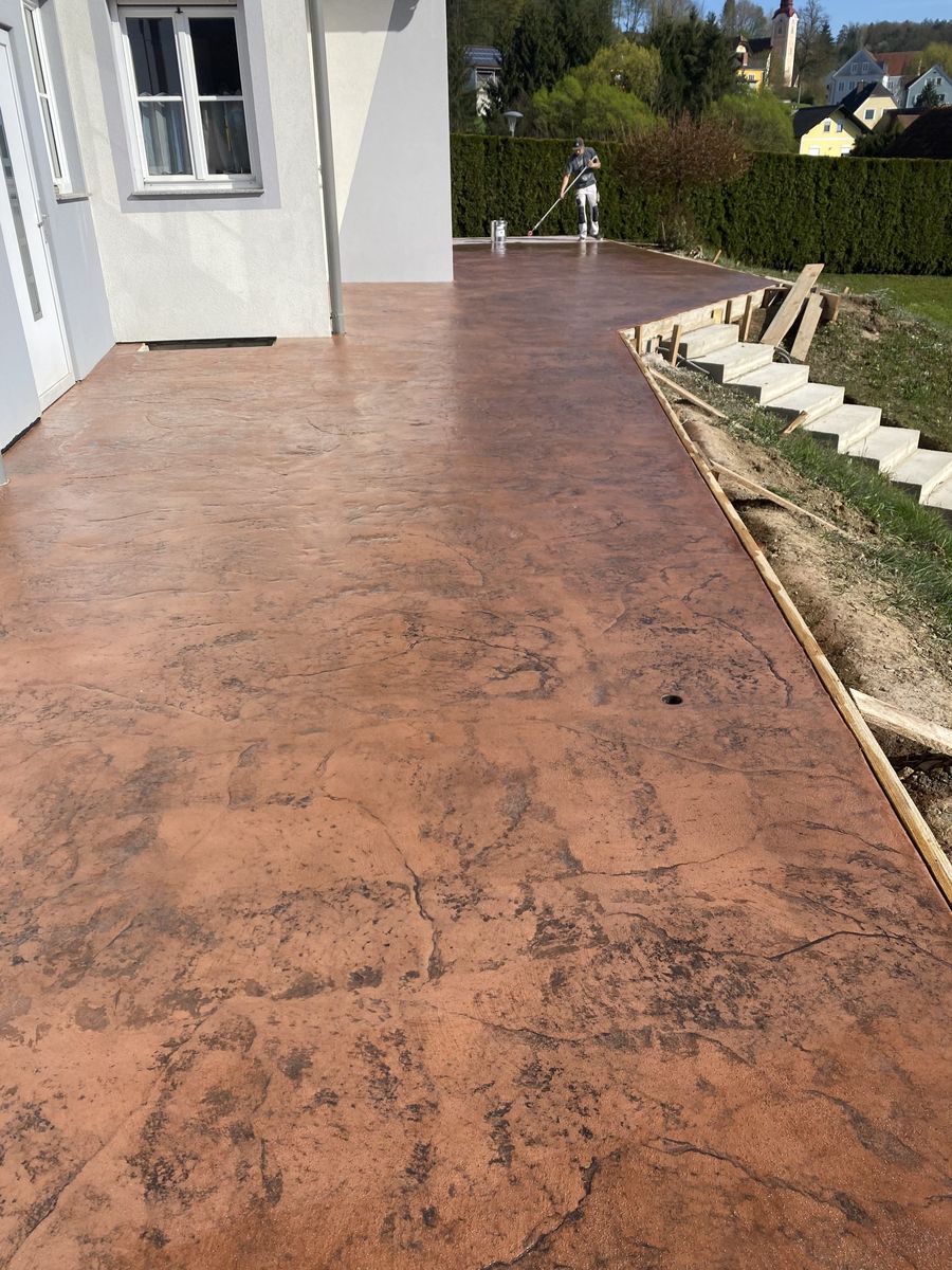 Sichtestrich fertig versiegelt